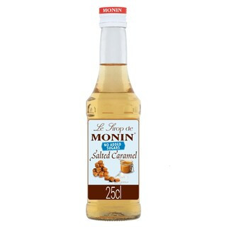 Monin No Added Sugar Salted Caramel Syrup 25Cl | Tesco F&F