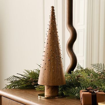 Eugene Wood & Brass Trees | West Elm (US)