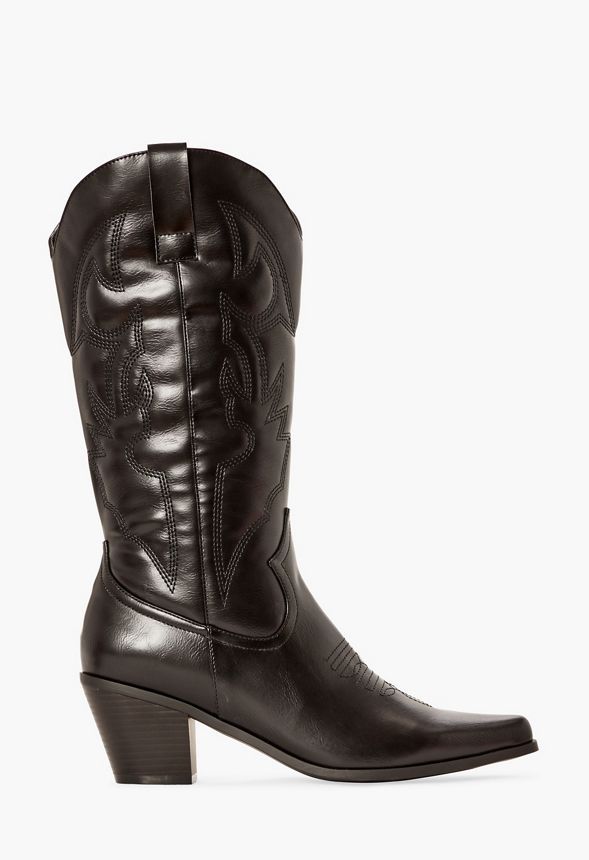 Natasha Western Boot | JustFab