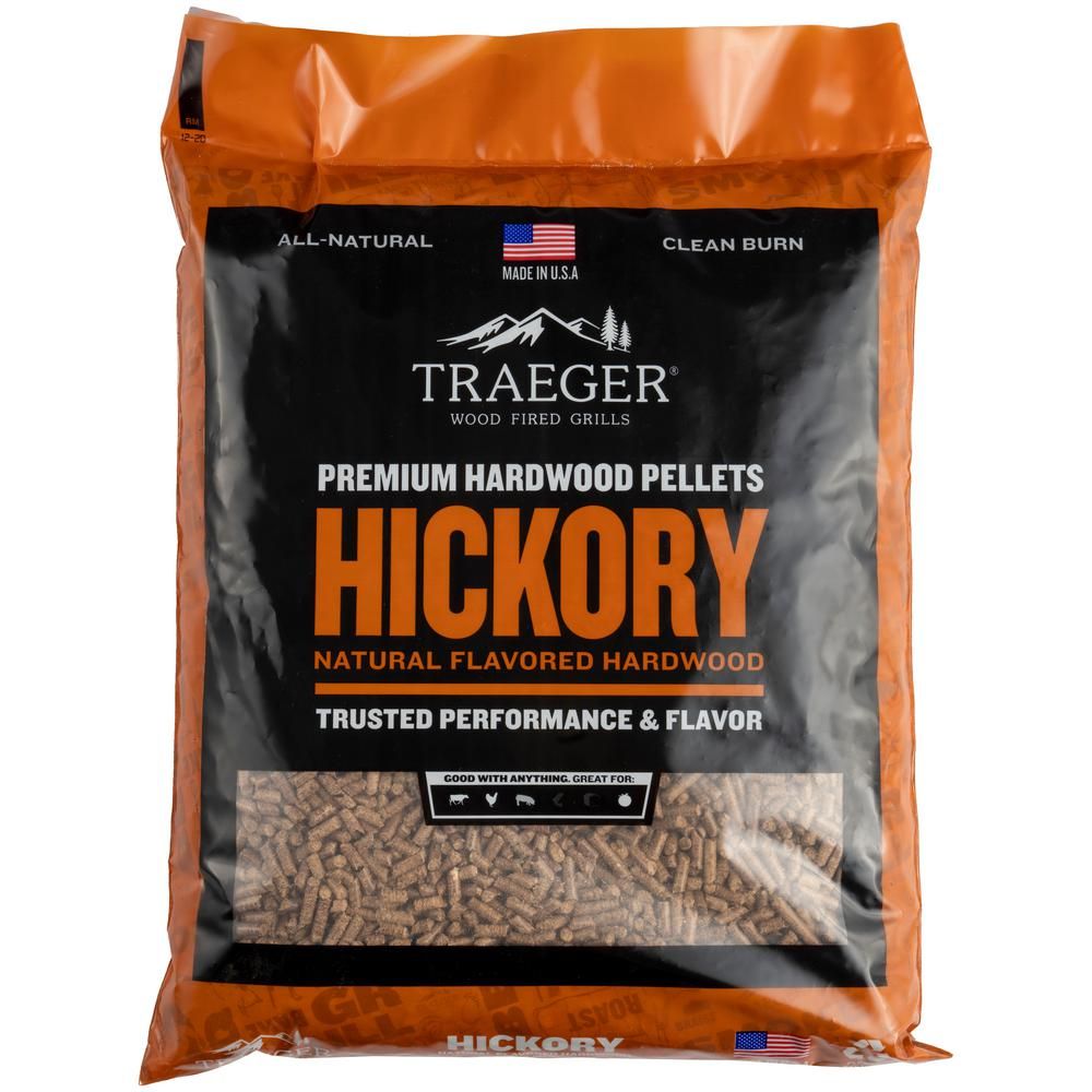 Traeger 20 lb. Hickory Wood Pellets | The Home Depot