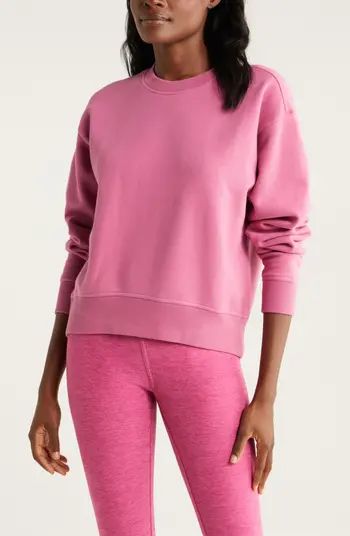 Zella Cloud Fleece Sweatshirt | Nordstrom | Nordstrom