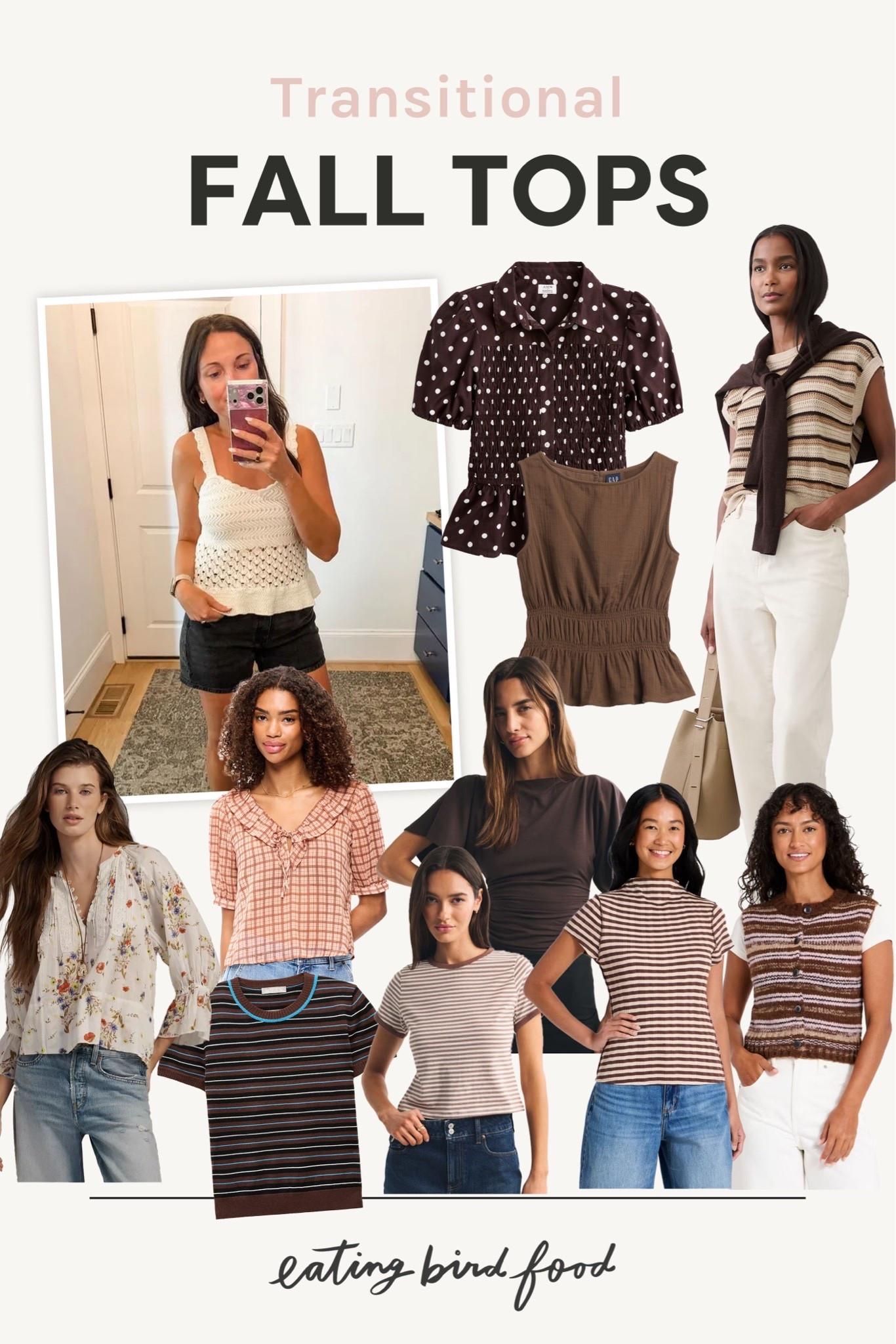Fall tops I love. Summer to fall tops. Fall transitional top. Versatile pre fall style.

#LTKSeasonal #LTKootd #LTKgrwm