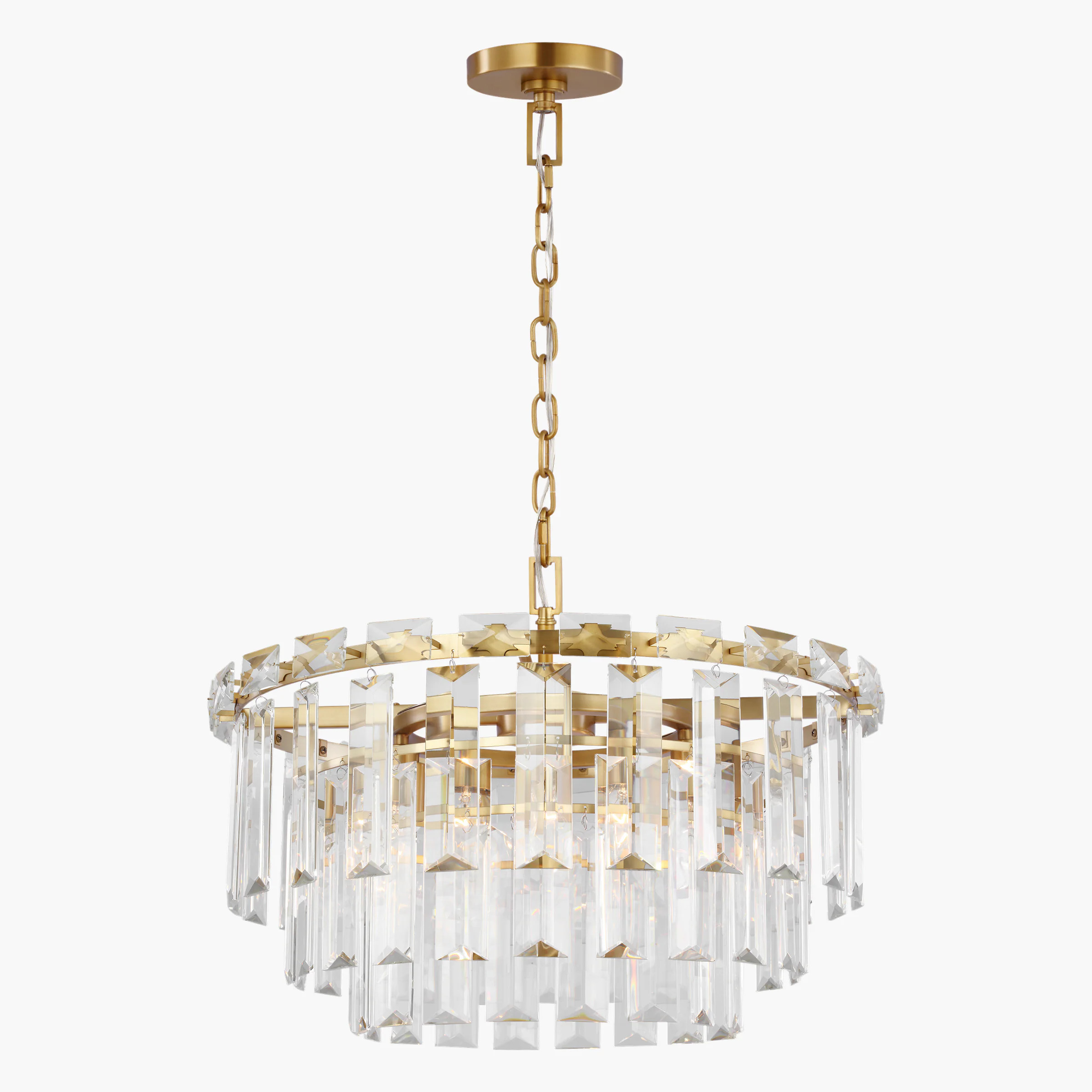 Generation Lighting Arden Medium Chandelier | CC12610BBS | Lowe's