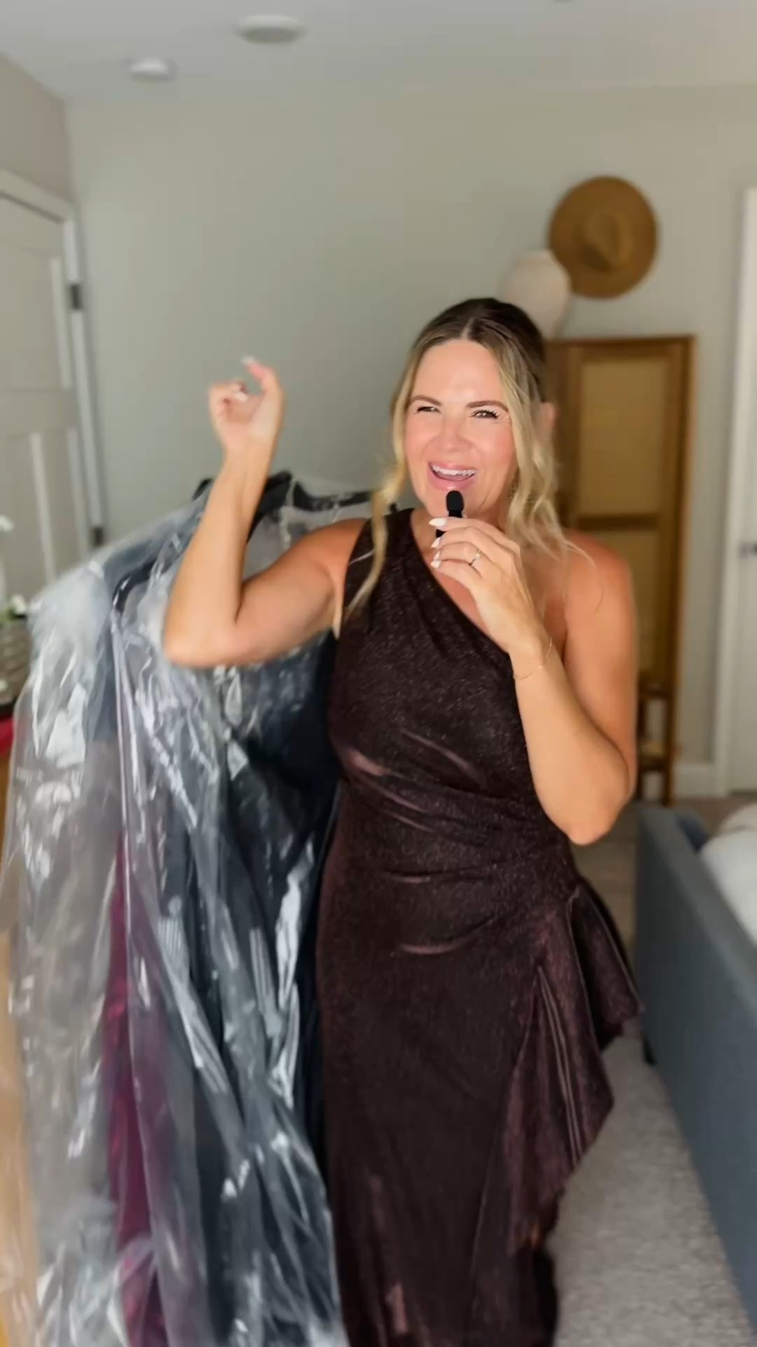 Fall wedding guest dresses and mother of the bride/mother of the groom. These fit so flattering. I’m wearing a 4 in all and they are fitting true to size. @macys #macysstylecrew

#LTKOver40 #LTKWedding