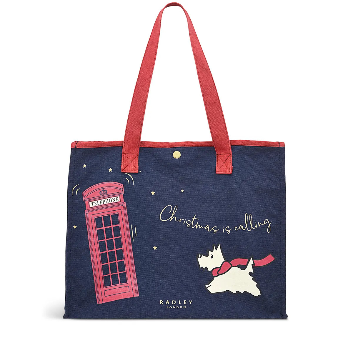 Canvas Tote Bag | Christmas Is Calling | Radley London | Radley London US