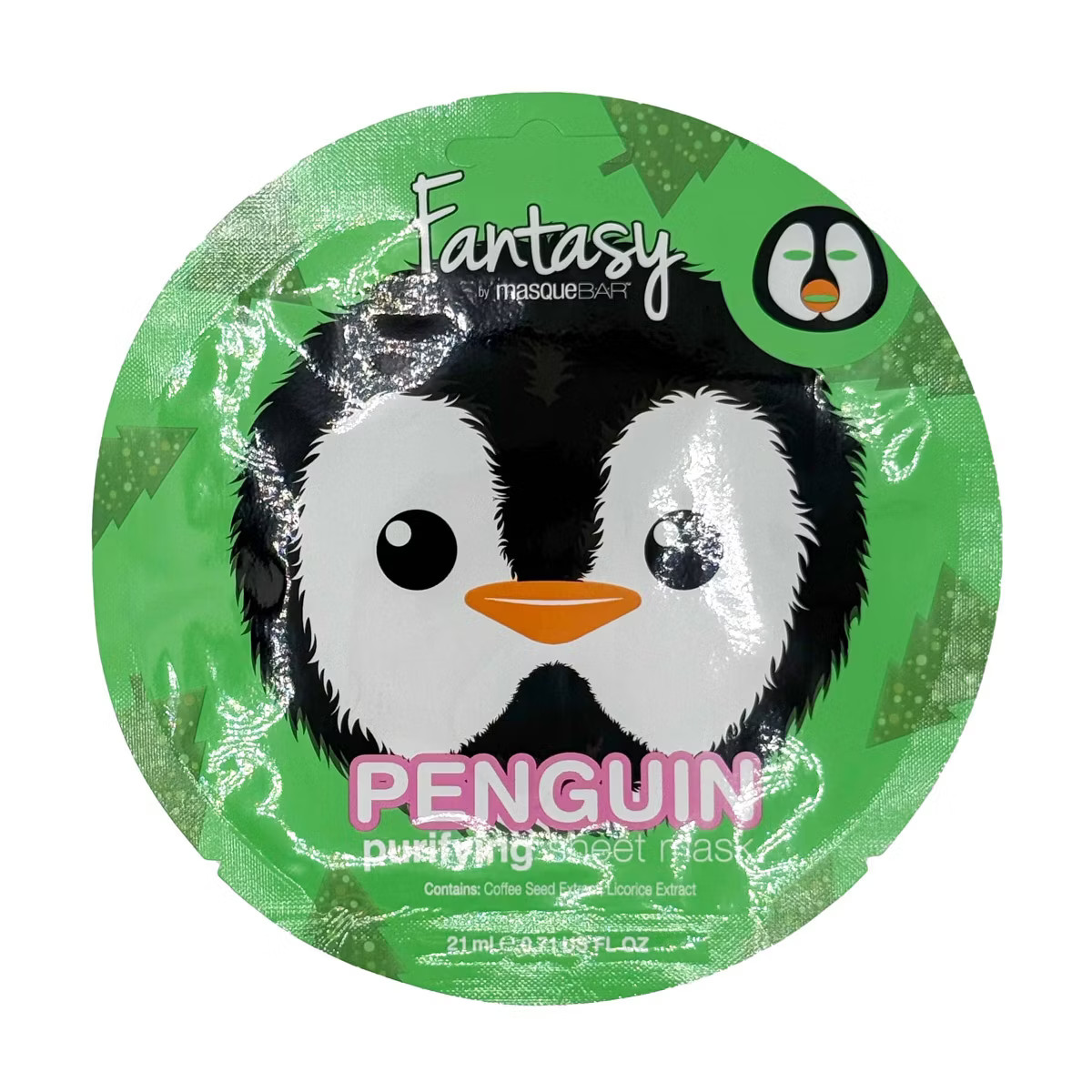 Fantasy by Masque Bar Penguin Sheet Mask - 0.71 fl oz | Target