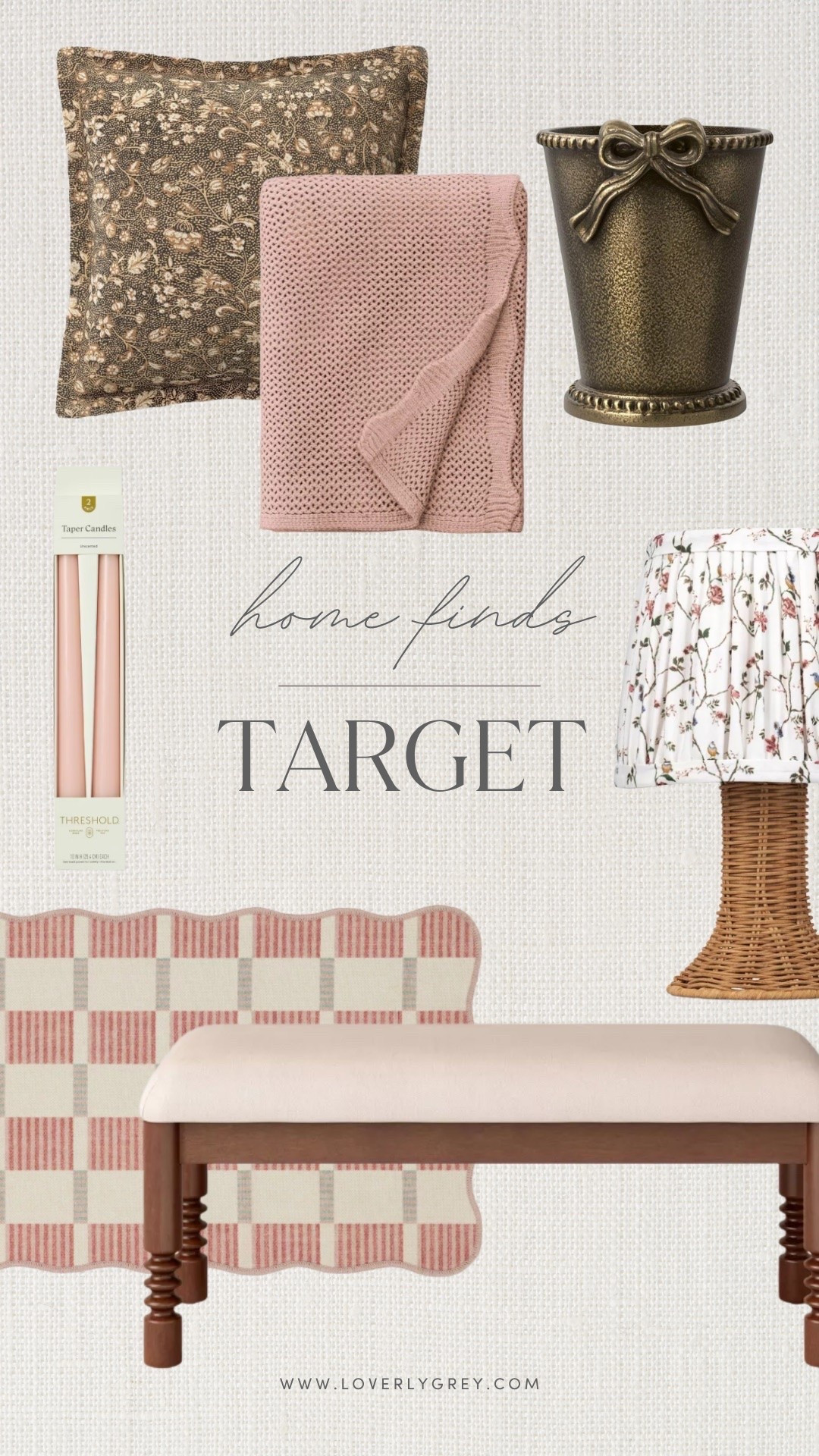 Target is making it way too easy to refresh your home this season! These pretty pink accents, woven textures, and classic pieces are perfect for adding a little summer charm to any room. Loverly Grey, Target home, home finds, summer decor, pink decor, home refresh

#LTKdayinmylife #LTKHome #LTKSeasonal
