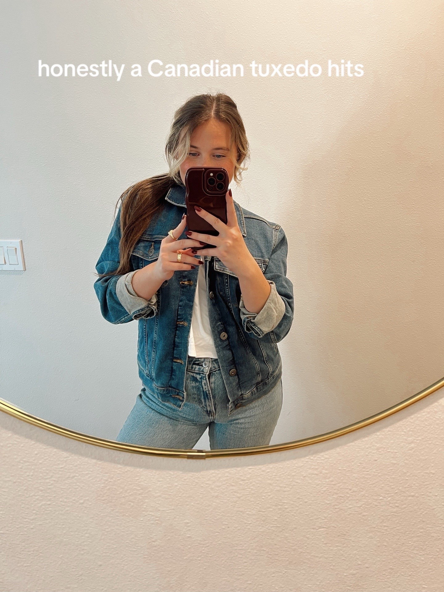 Denim on denim

#LTKvlog #LTKgrwm #LTKmorningroutine