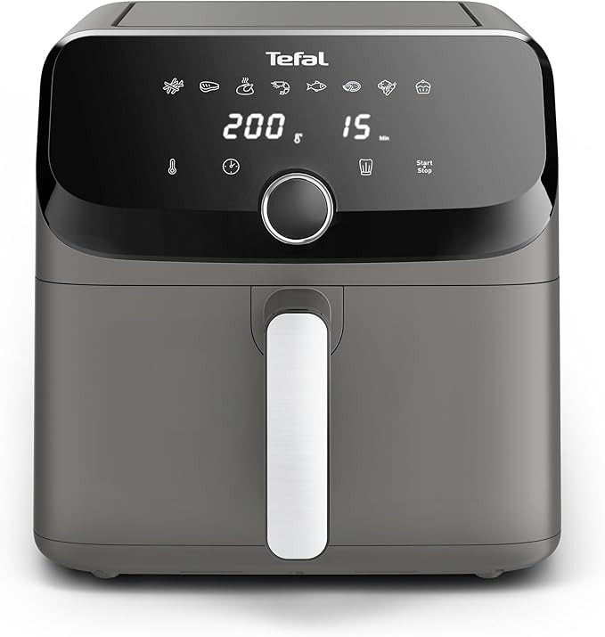 Tefal Easy Fry Mega Air Fryer, 7.5L Capacity (Serves Up to 8), 8 Preset Programs, Compact Design,... | Amazon (UK)