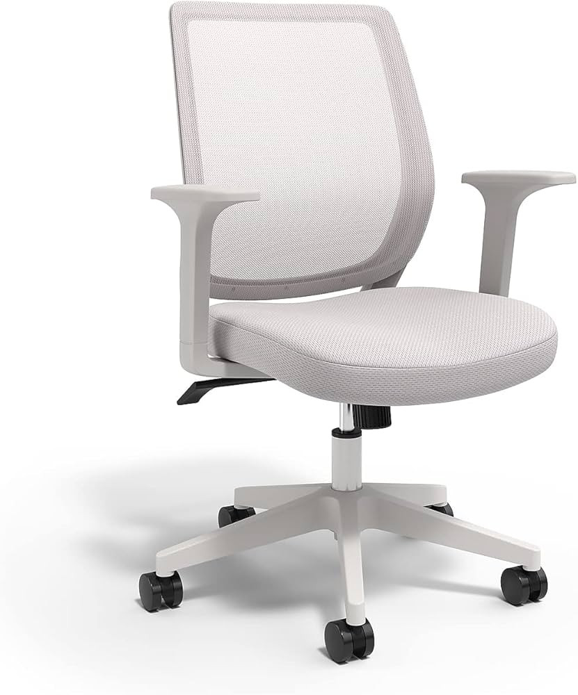 Union & Scale UN59418 Essentials Mesh Back Fabric Task Chair, Gray | Amazon (US)