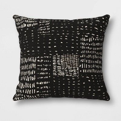 Outdoor Decorative Throw Pillow Black/White - Opalhouse&#8482; | Target