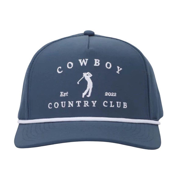 Men's Cowboy Country Club Golfer Roped Golf Golf Snapback Hat One Size Navy | Scheels