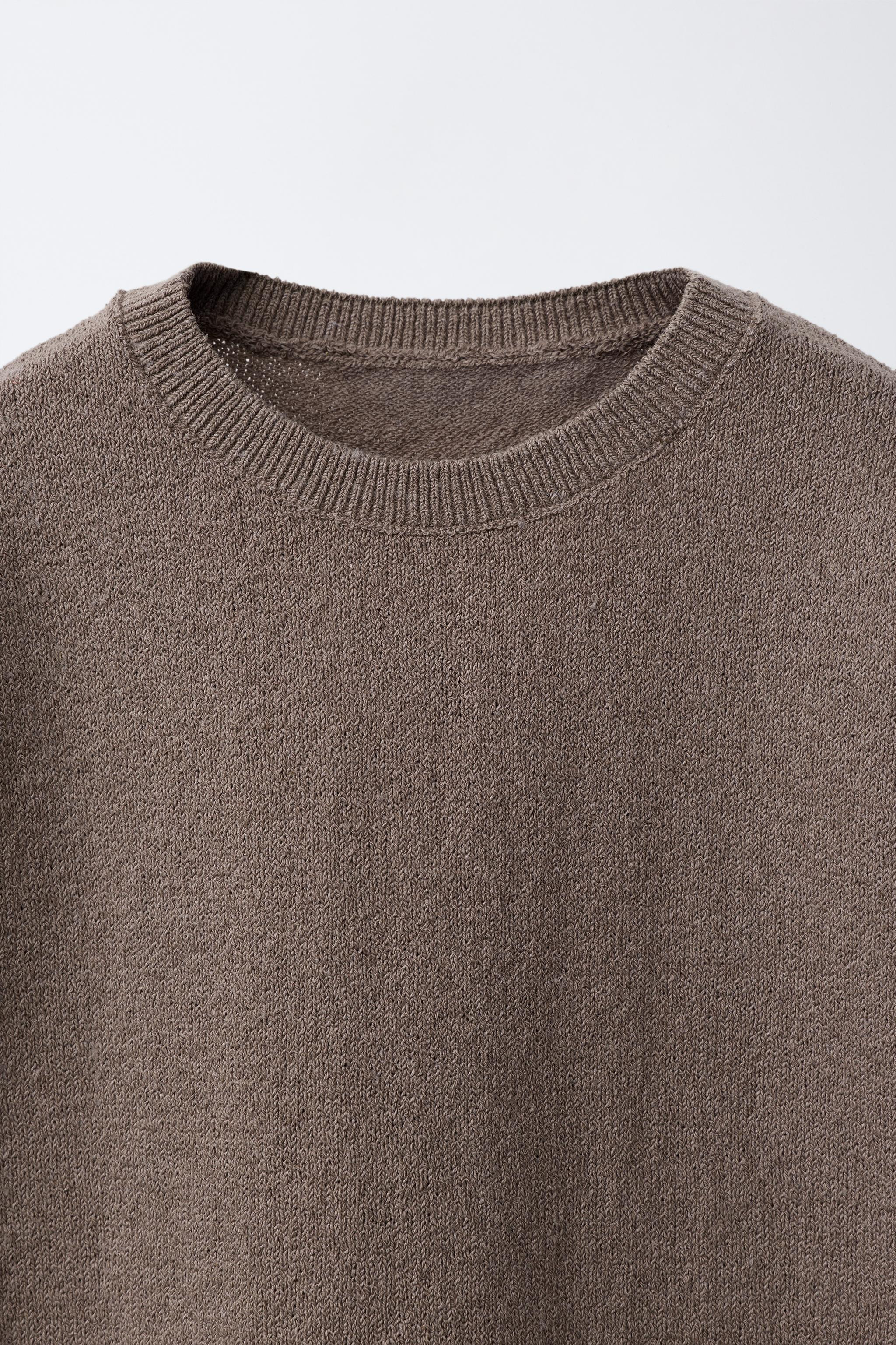 RUSTIC KNIT T-SHIRT | Zara US