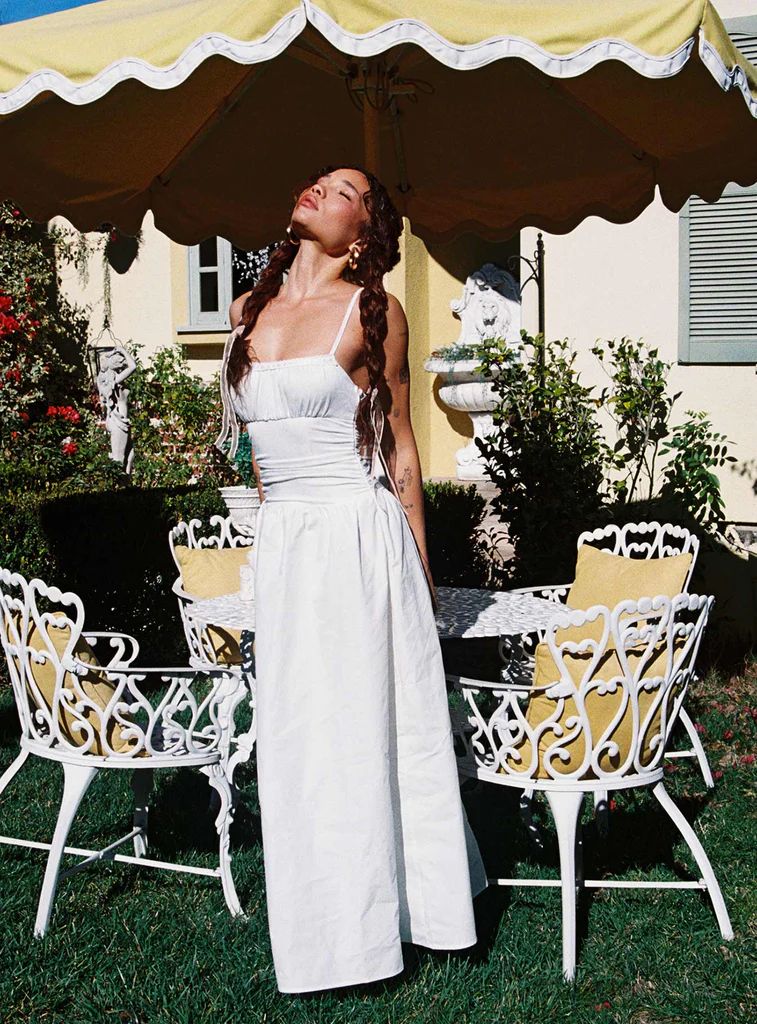 Naria Maxi Dress White | Princess Polly US