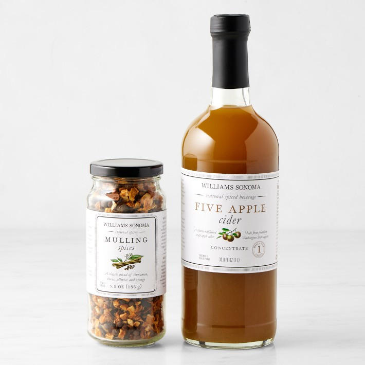 Williams Sonoma Five Apple Cider Concentrate & Mulling Spices | Williams-Sonoma