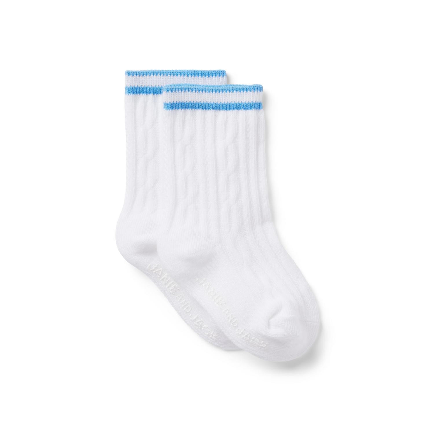 Baby Cable Knit Knee-High Sock | Janie and Jack