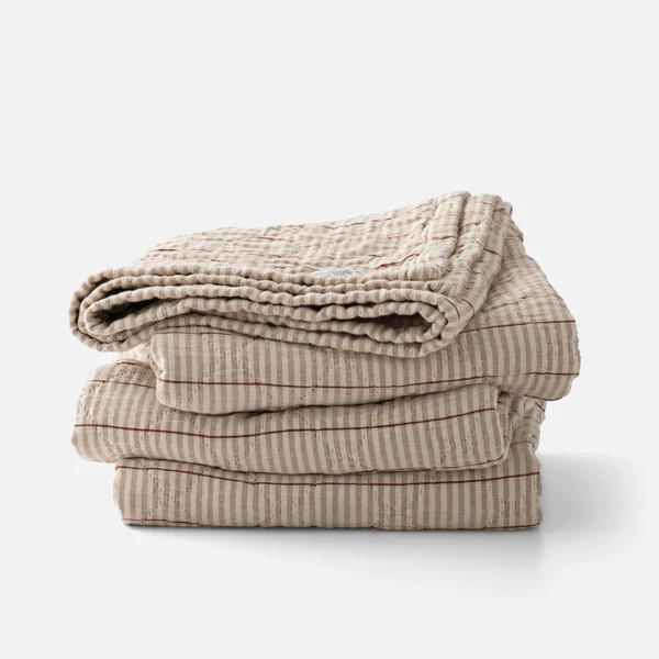 Diamond Ticking Quilt | Schoolhouse