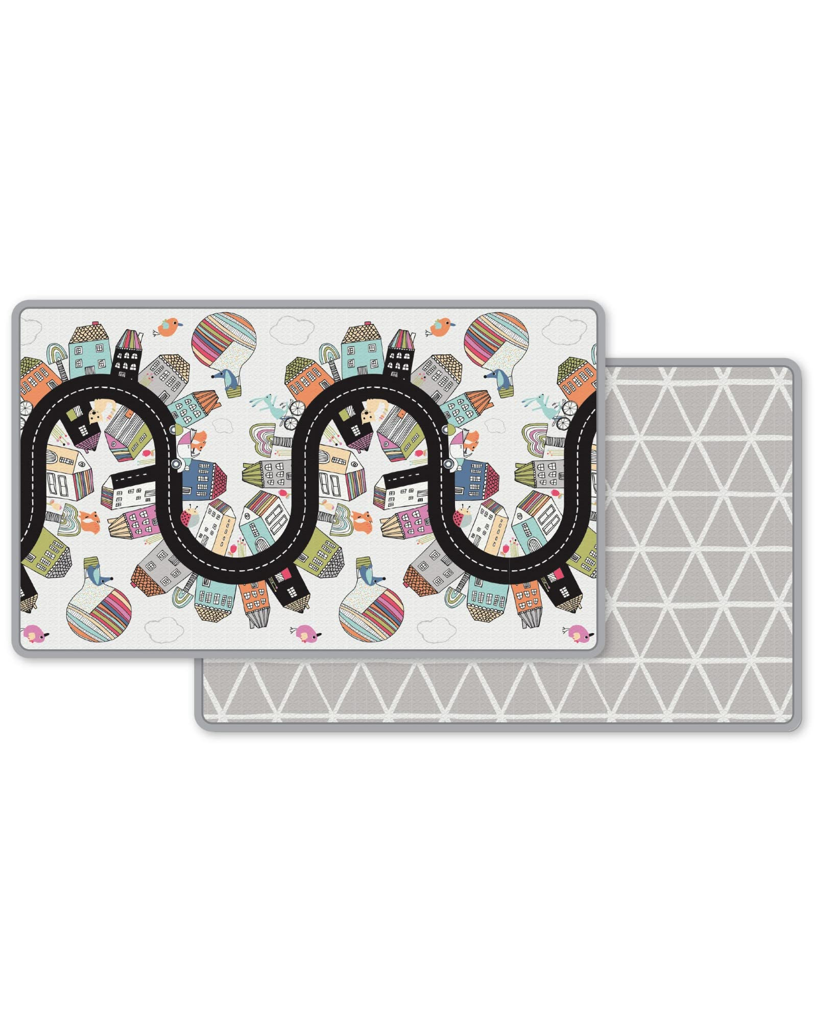 Skip Hop Baby Play Reversible Foam Floor Mat, Vibrant Village, 86" X 52", | Amazon (US)