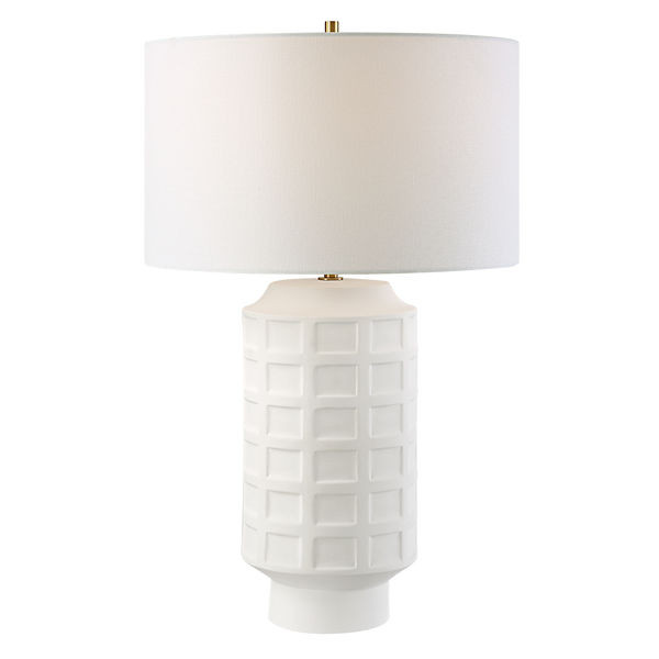 Window Pane White Table Lamp | Scout & Nimble