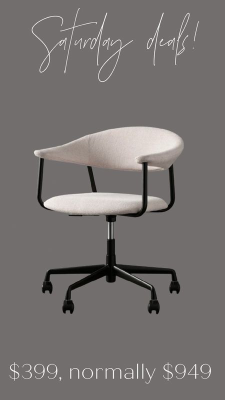 Arhaus desk chair savings!
Luxe for less 

#LTKhome #LTKstyletip #LTKsalealert
