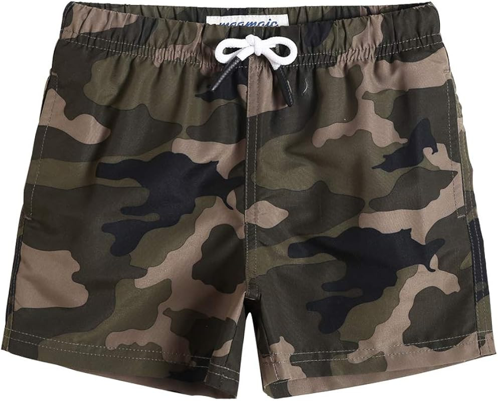 maamgic Boys Swim Trunks Toddler Swim Shorts Little Boys Bathing Suit Swimsuit Toddler Boy Swimwe... | Amazon (US)