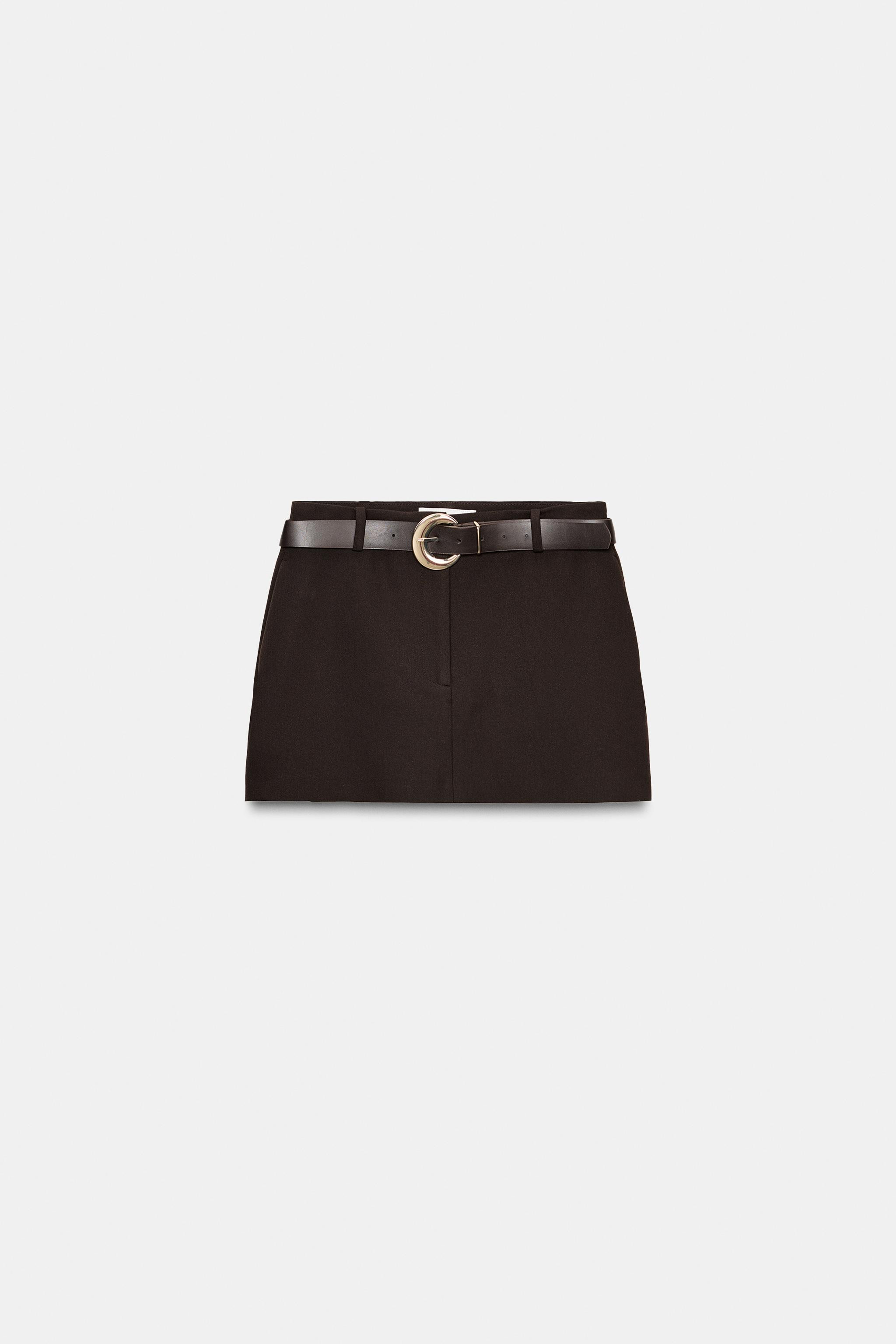 SKORT WITH BELT | Zara US