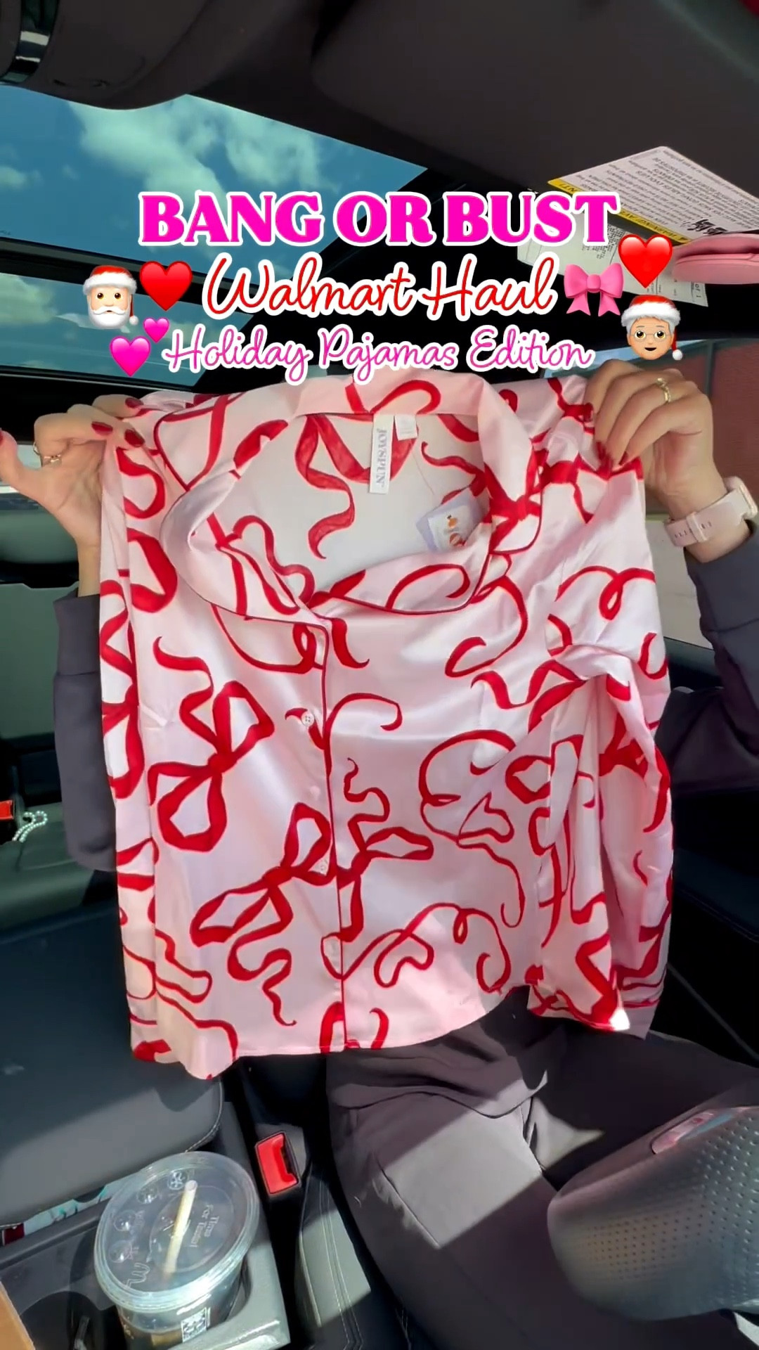 Walmart holiday bow pajamas ♥️🎀

#LTKFindsUnder100 #LTKStyleTip #LTKFindsUnder50