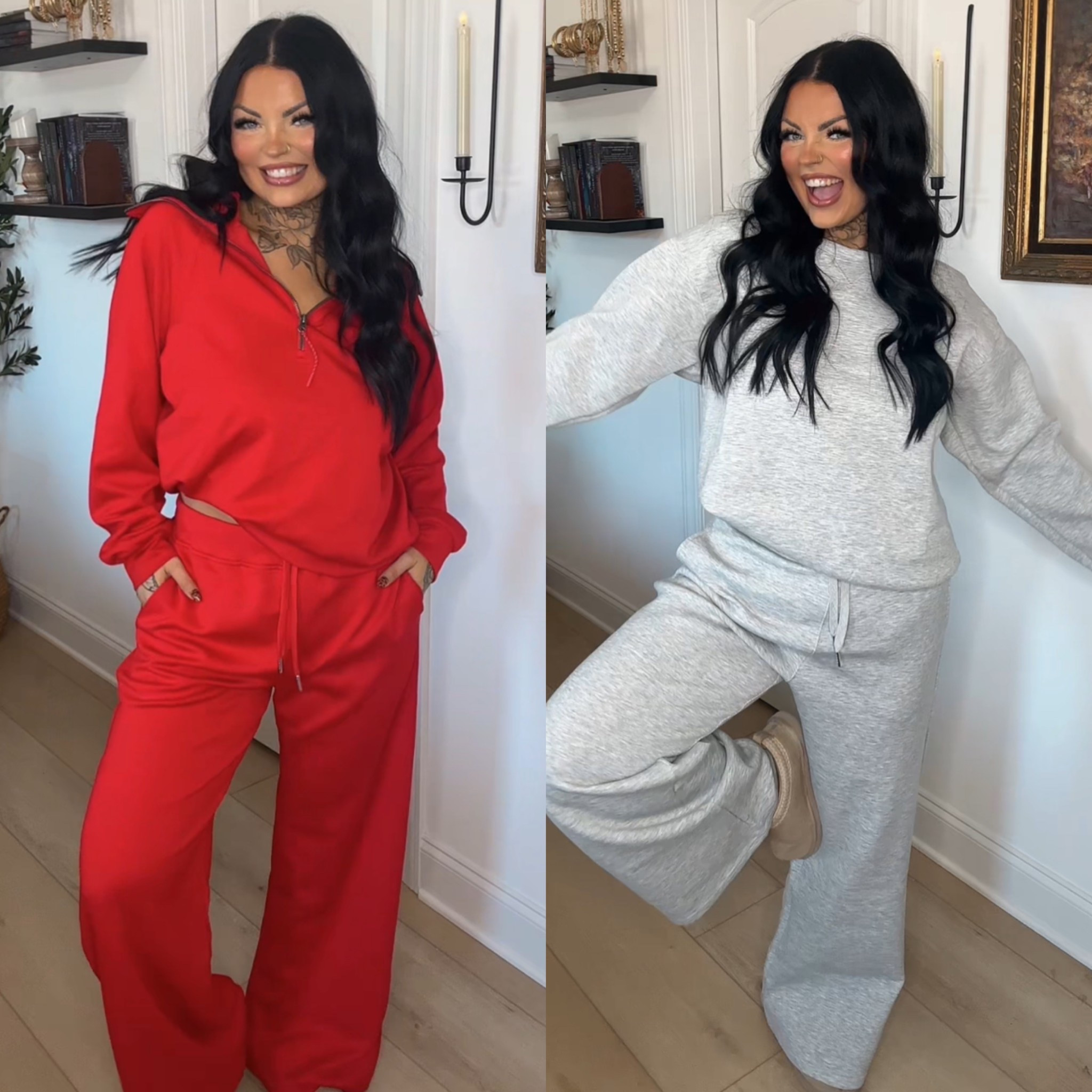 Wearing size large in these lounge sets! ❤️ these are so comfortable and soft!

#LTKMidsize #LTKgrwm #LTKSaleAlert