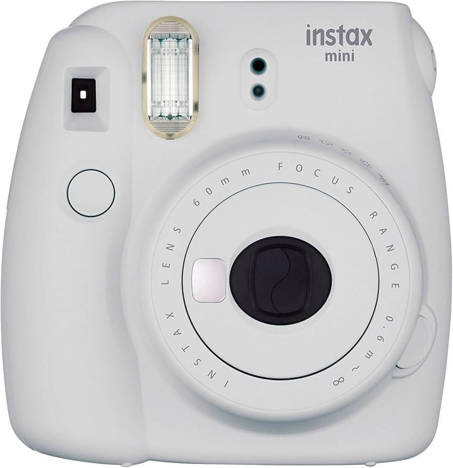 Fujifilm Instax Mini 9 Instant Camera, Smokey White | Amazon (US)
