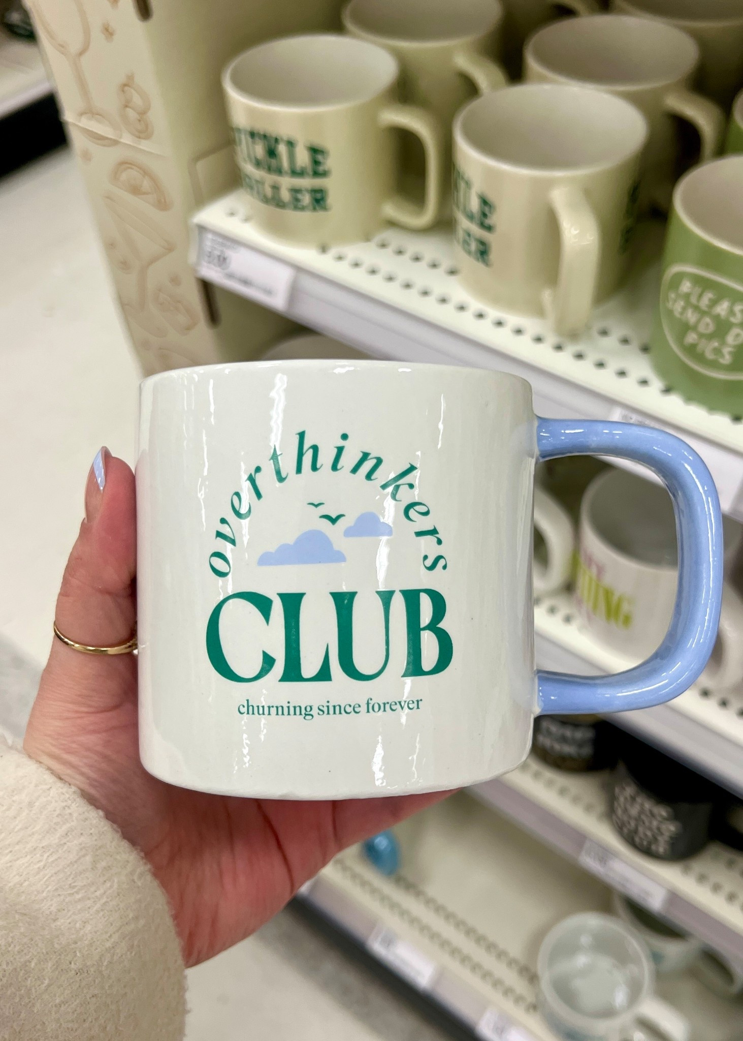 Garven 16.5oz Over Thinkers Club Mug and other cute $6 mugs 

#LTKHoliday #LTKGiftGuide #LTKmorningroutine