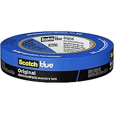 ScotchBlue Original Multi-Surface Painter's Tape, Blue, Paint Tape Protects Surfaces and Removes ... | Amazon (US)