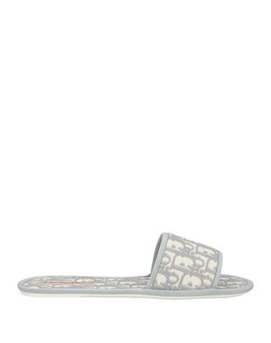 Dior Woman House slipper Light grey Size 9.5 Textile fibers | YOOX (US)