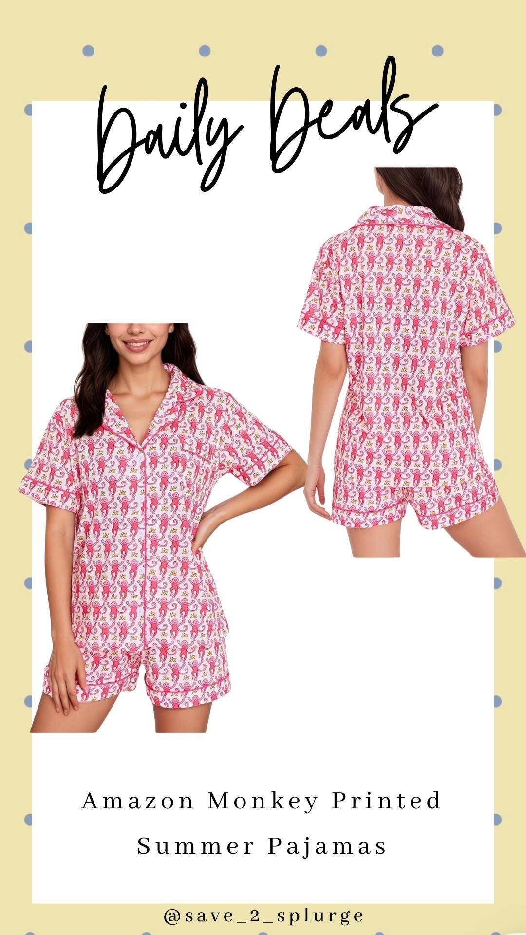 SALE ALERT

Dupe monkey pajama button down set over 30% off and under $20!

#LTKSeasonal #LTKSaleAlert #LTKU