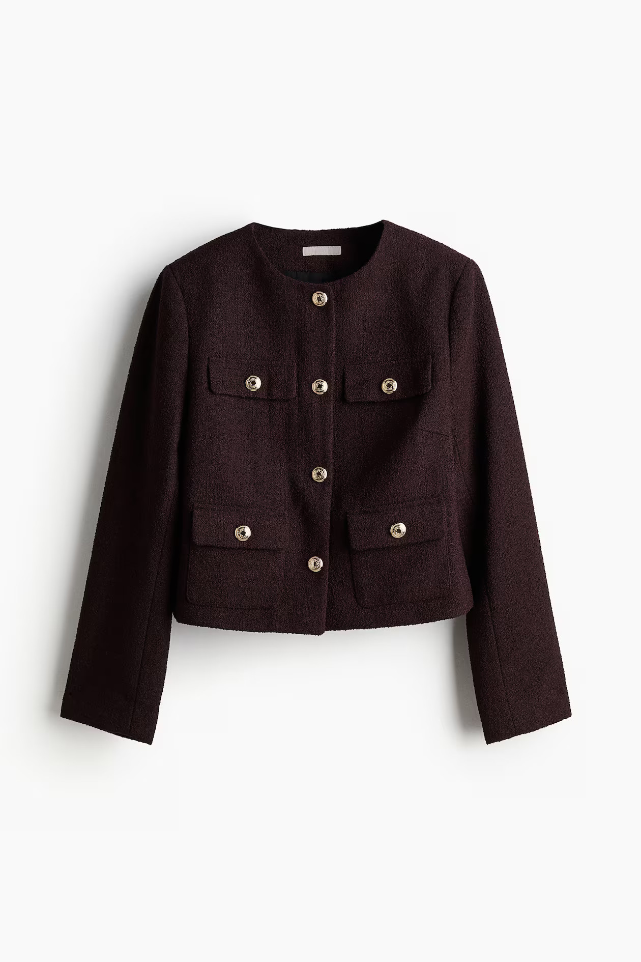 Textured-weave jacket | H&M (UK, MY, IN, SG, PH, TW, HK)