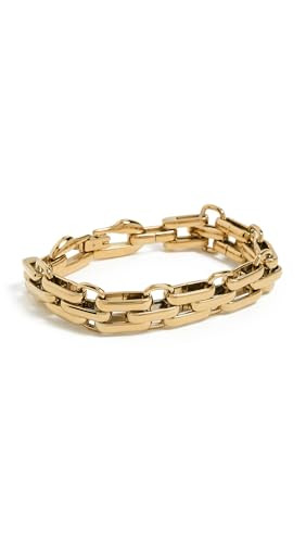 JENNY BIRD Women's Slim Penelope Bracelet, High Polish Gold, Small | Amazon (US)