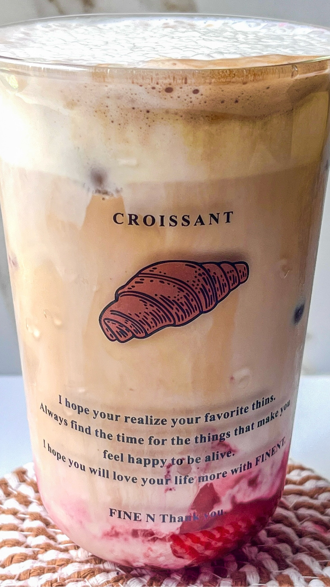 This iced latte is inspired by strawberry agua fresca and it’s just as refreshing and dreamy as it looks. Fresh muddled strawberries. Strawberry syrup. Sweetened condensed milk. Creamy milk over ice. A smooth espresso pour to top it all off

It’s sweet with a bold kick and absolutely beautiful layered in a glass. I linked everything from the glassware to the tools I used so you can recreate it at home and elevate your coffee routine

If fruity coffee drinks are your vibe this is a must try. Save it for your next morning or mid afternoon pick me up

#LTKcoffee #LTKhome #LTKkitchen #HomeCafe #IcedLatteRecipe #StrawberryLatte #CoffeeDrinks #BaristaAtHome #MorningCoffeeFix #SummerLatteVibes #AestheticCoffee #LTKfinds #LatteLovers #CoffeeMoment 

#LTKSeasonal #LTKOver40 #LTKHome
