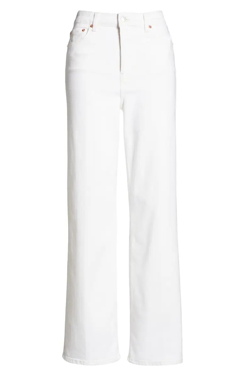 The Getty High Waist Wide Leg Jeans | Nordstrom