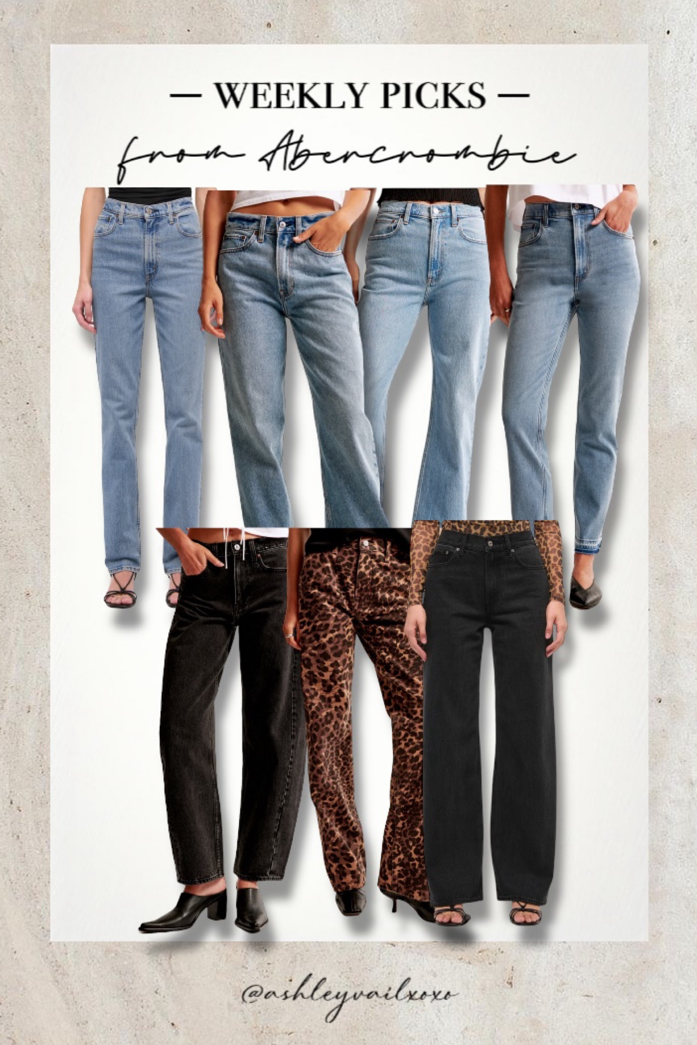 weekly picks from Abercrombie & Fitch- denim ✨

#LTKStyleTip #LTKGiftGuide #LTKSeasonal