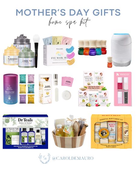 Give your mom, aunt, mother-in-law, and grandmom a little treat this Mother's Day by gifting these home spa kit essentials! 
#giftguideforher #homedecor #etsymusthaves #affordablefinds

#LTKHome #LTKGiftGuide