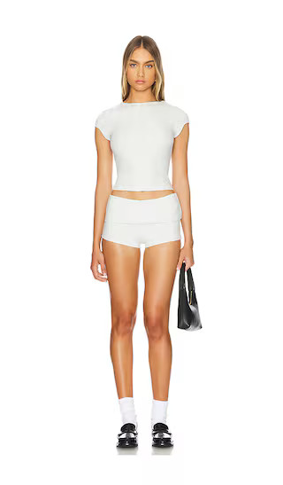 Padme Short Set in Grey | Revolve Clothing (Global)