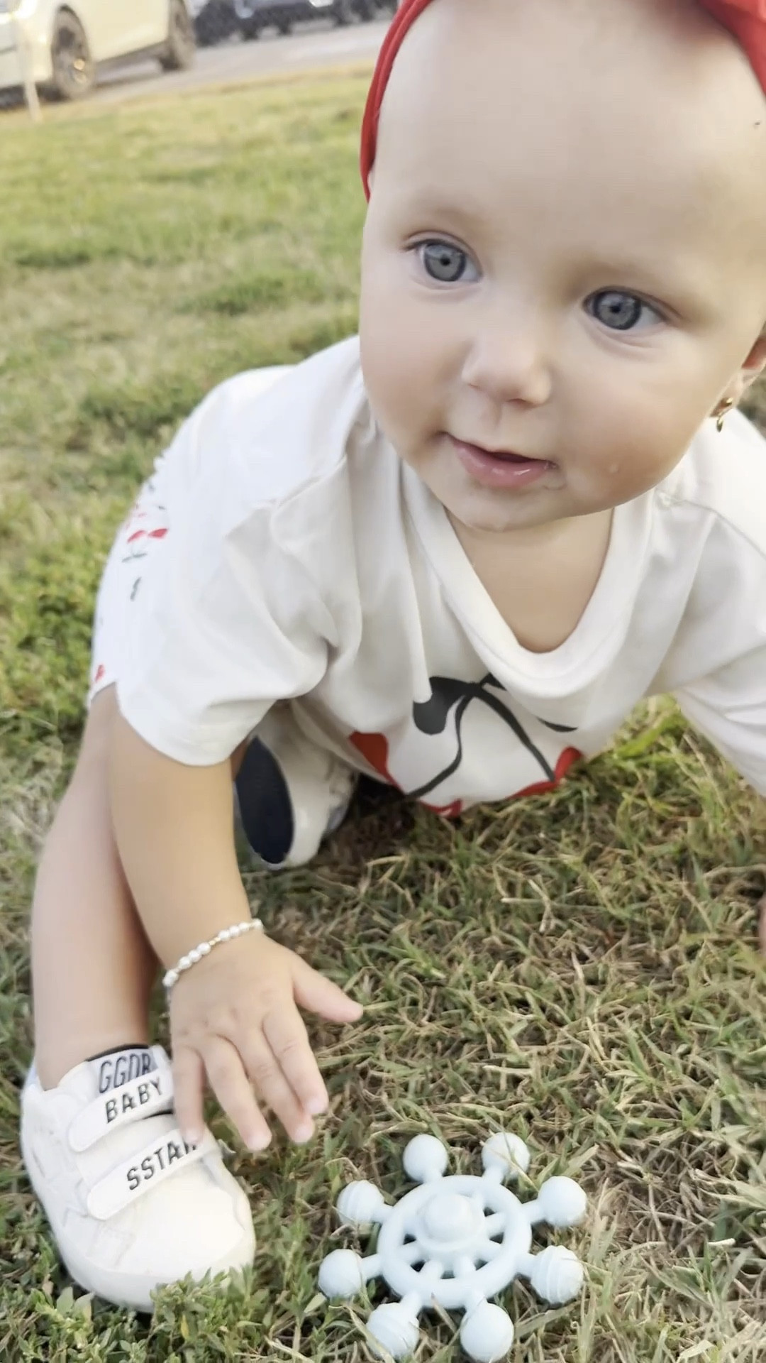 Skyler showing up to her brother’s baseball game looking like a whole mini trendsetter 🍒✨ Outfit linked in my shop 🛒 #MiniTrendsetter #BabyOOTD #BallparkStyle

#LTKBaby #LTKKids
