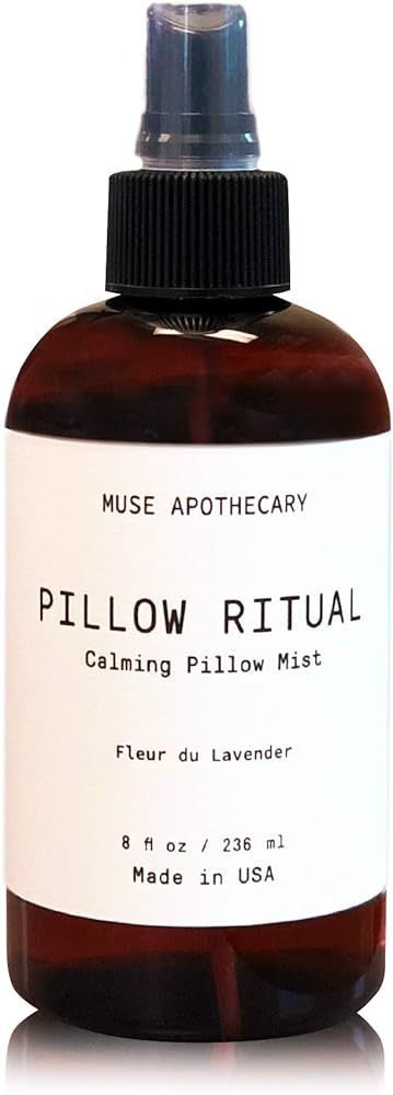 Muse Bath Apothecary Pillow Ritual - Aromatic, Calming and Relaxing Pillow Mist, Linen and Fabric Sp | Amazon (US)