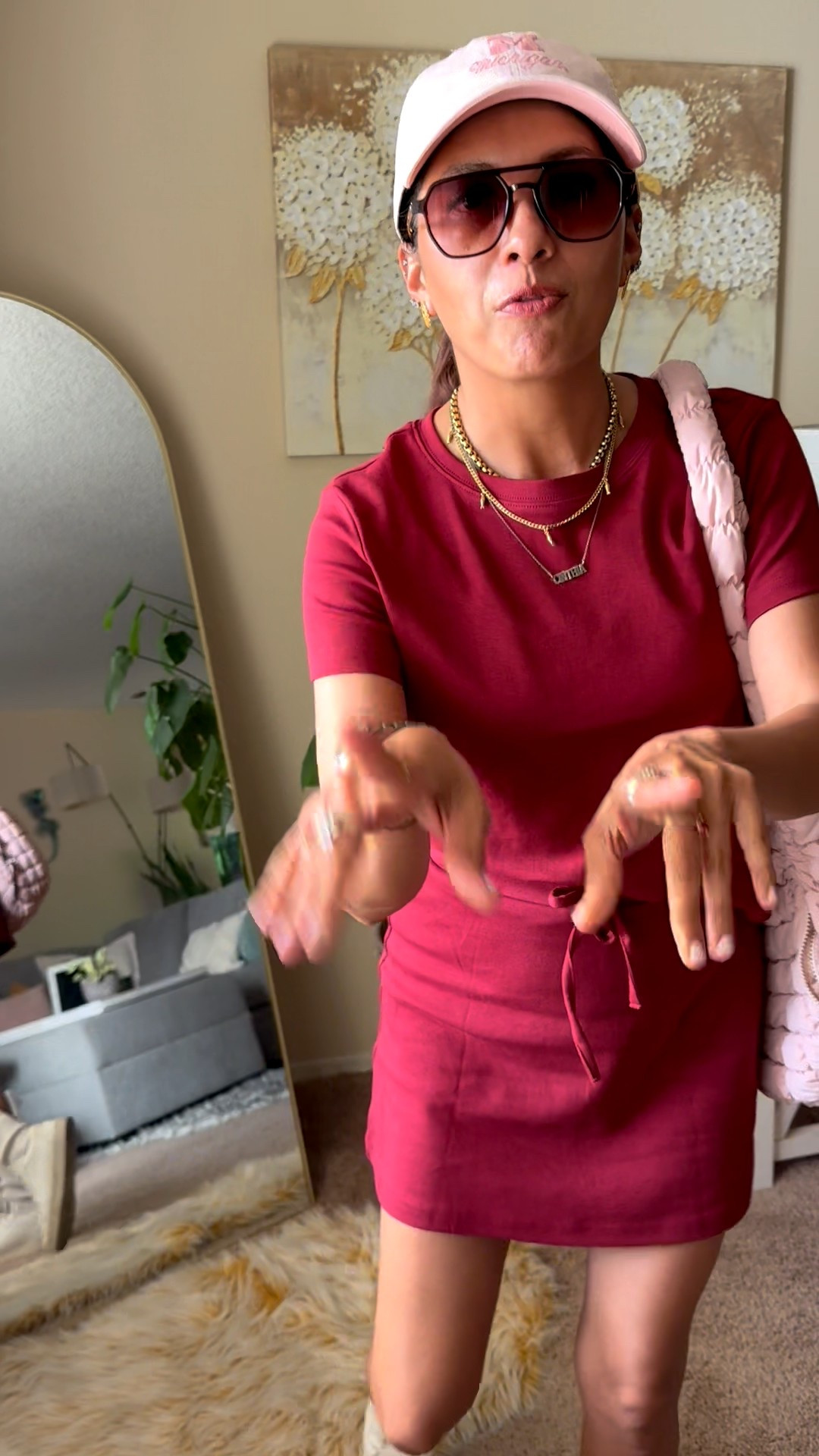 Obsessed with this 2-piece set! The shirt & skirt combo with built-in shorts is comfy, cute, and perfect for everyday wear or staying active. I’m wearing size XS and already planning to grab it in more colors!

spring outfit, summer style, casual look, two piece set, built-in shorts, resort wear, Redondo Beach, California fashion, gifts for her, travel outfit, beach life, mom style, date night outfit, active day look, Fall outfit. Amazon finds set 

#LTKFindsUnder50 #LTKActive #LTKStyleTip

#LTKootd #LTKActive #LTKfitnessgoals