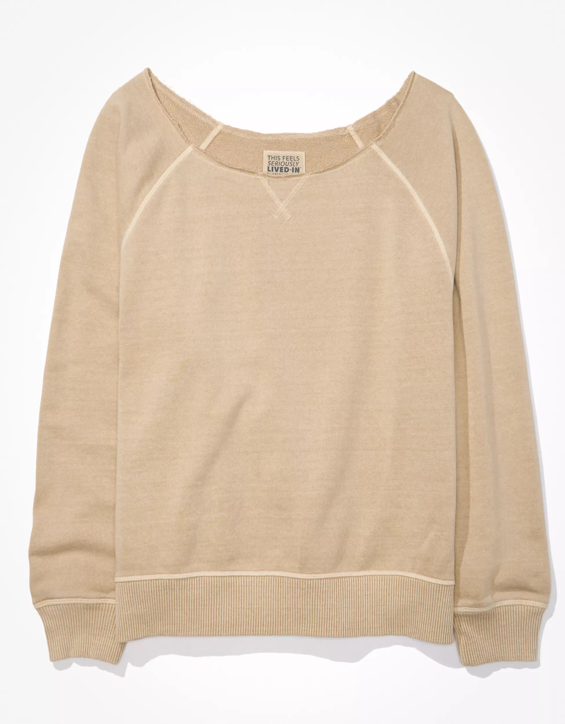 AE Off-the-Shoulder Sweatshirt | American Eagle Outfitters (US & CA)
