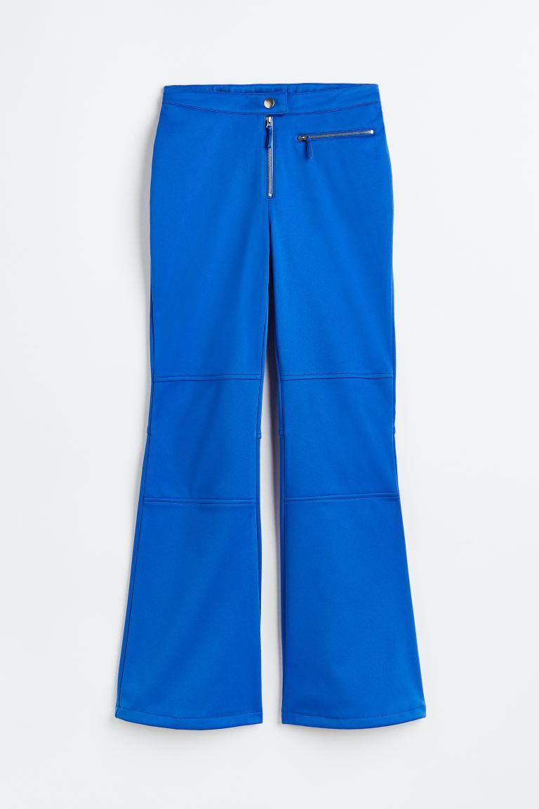 Flared Ski Pants - Bright blue - Ladies | H&M US | H&M (US + CA)