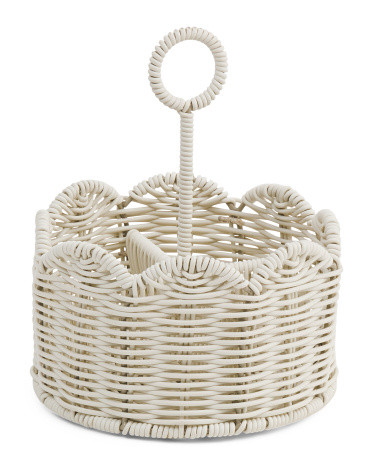 Scalloped Top Round Caddy | Mother's Day Gifts | Marshalls | Marshalls