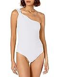 Anne Cole Women's Standard Shoulder One Piece Swimsuit, White, 14 | Amazon (US)