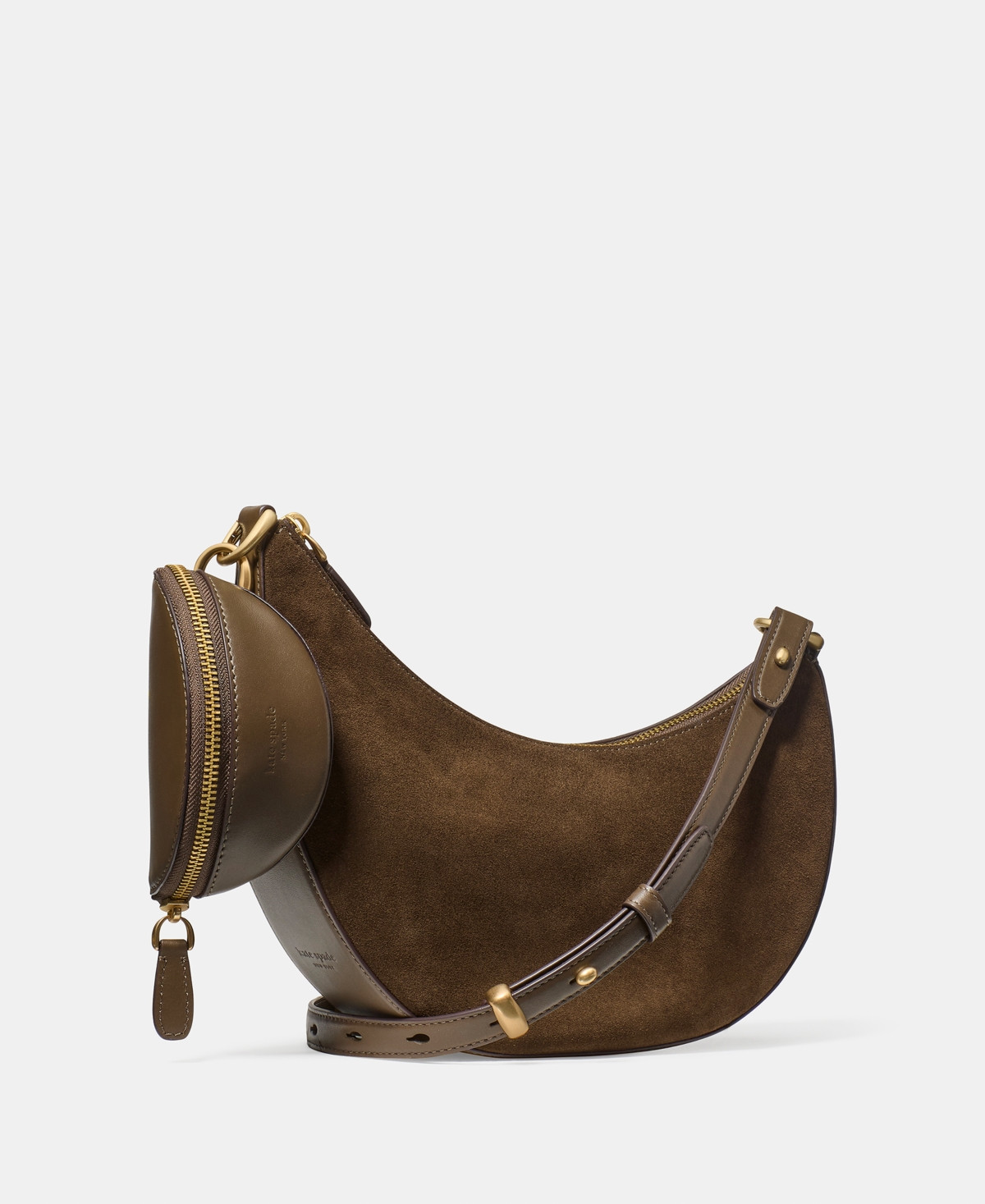 kate spade new york Duo Suede Crossbody Bag - Burnt Sage | Macy's