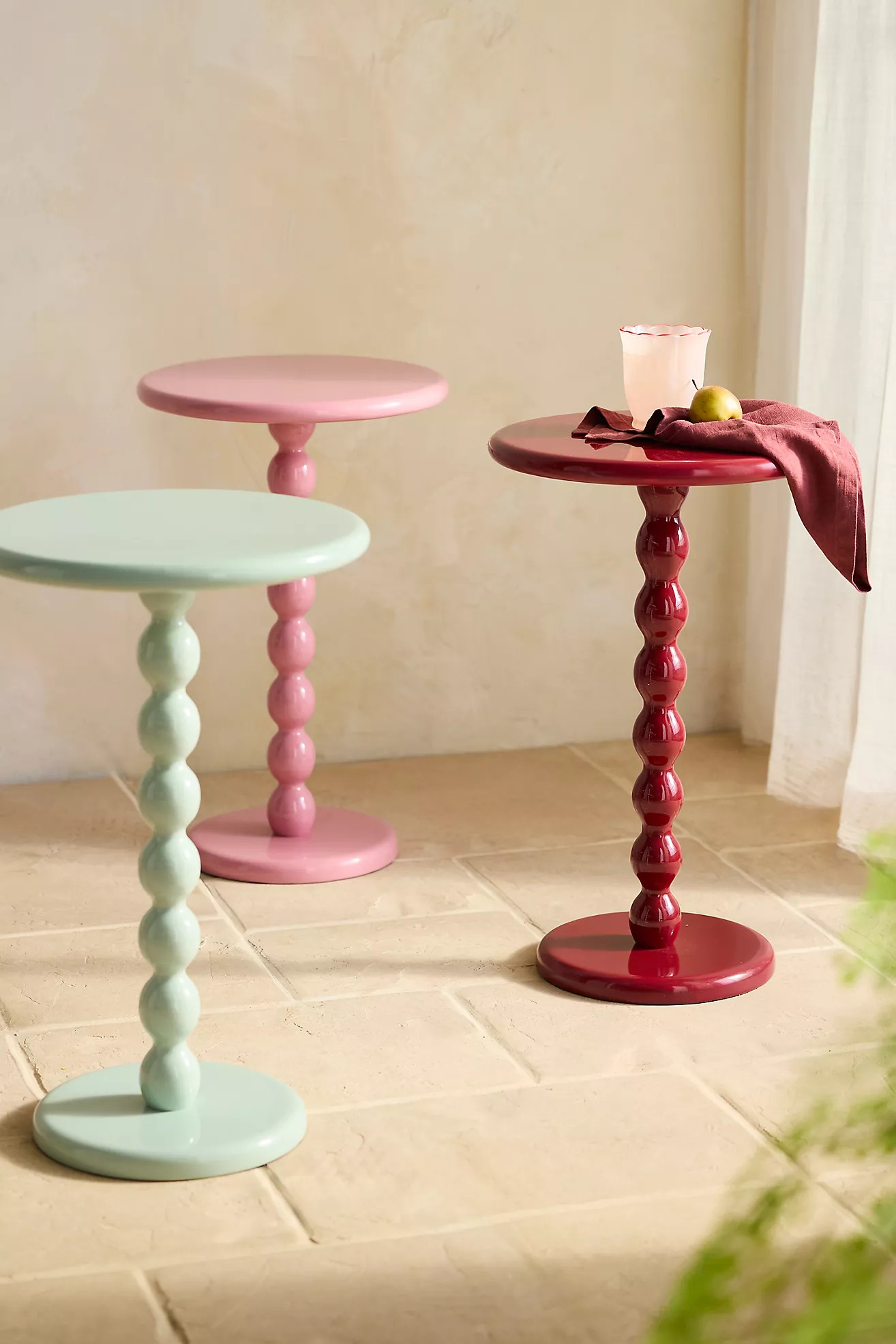 Bobbin Lacquered Side Table | Terrain