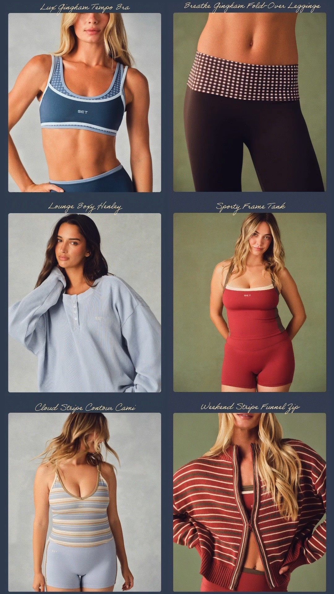 Set Active - Coastline Collection

So many cute new pieces to transition into the fall season. 

#LTKootd #LTKmorningroutine

#LTKfitnessgoals #LTKActive #LTKSeasonal
